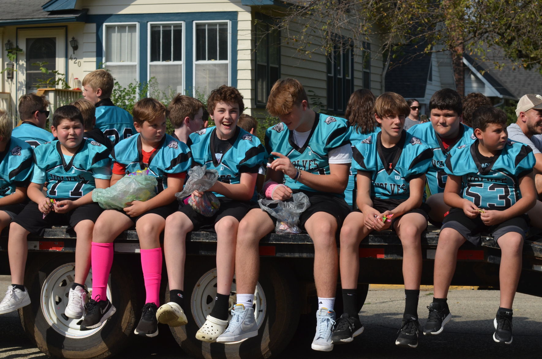 Big Foot Wolves football